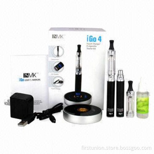 Electronic Cigarette with CE4 Atomizer, Charge in Bottom of E-cigarette, 138mm Length
